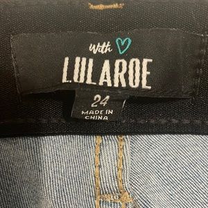 Lularoe jeans size 24